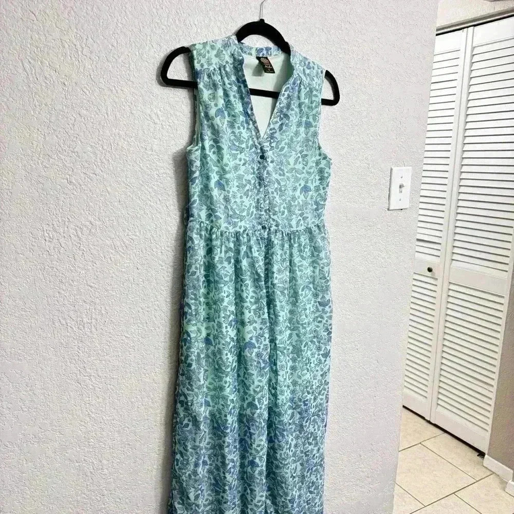 Disney Alice Through The Looking Glass Designer Floral Maxi Dress - Size S - Picture 2 of 6
